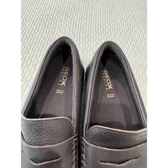 Geox Mens Moner Moccasin leather size 12 EU 46 - Picture 3 of 7